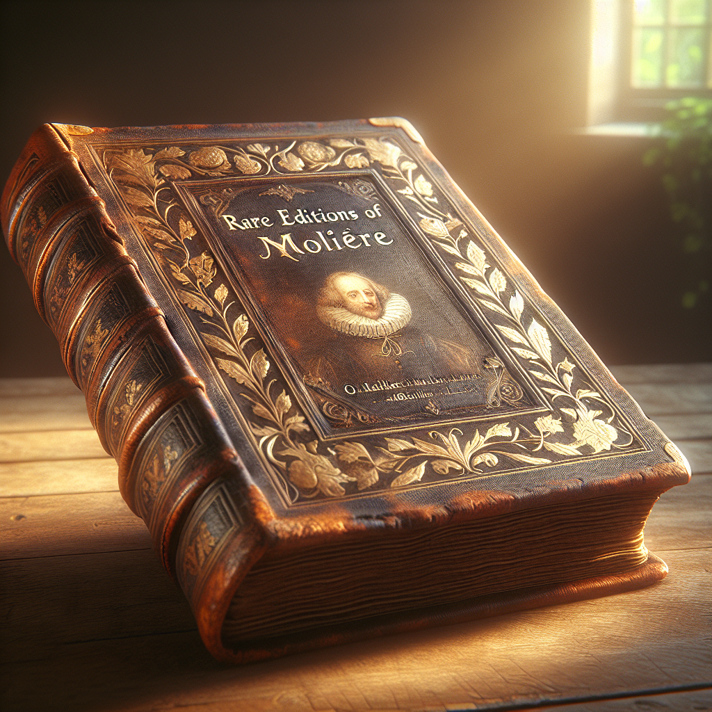 Les éditions rares de Molière : À la poursuite des trésors de la bibliophilie