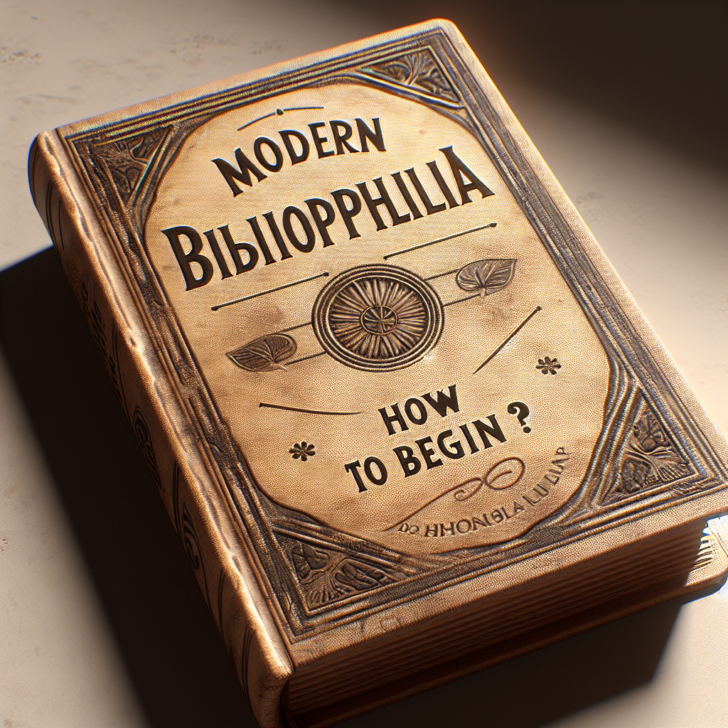 Bibliophilie moderne : comment commencer ?