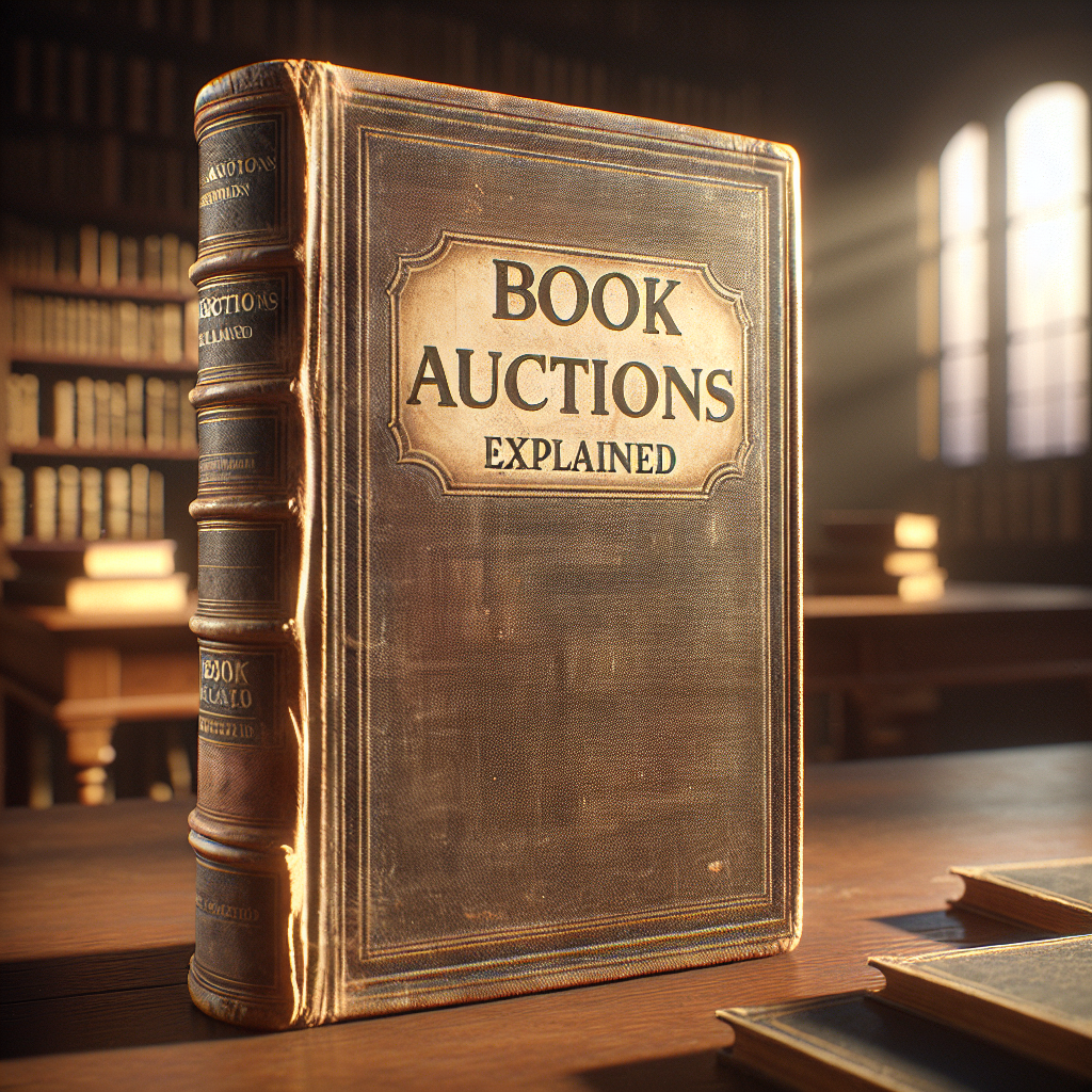 Les ventes aux enchères de livres anciens expliquées