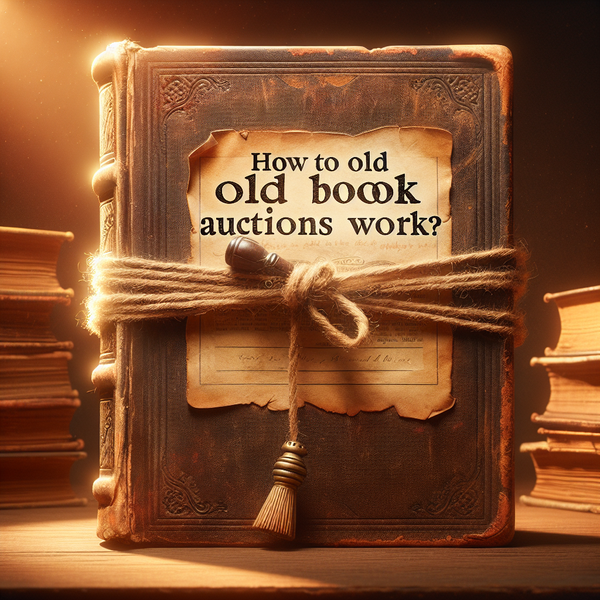 Comment fonctionnent les enchères de livres anciens ?