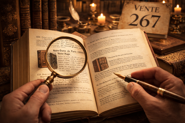 Comment lire un catalogue de vente aux enchères : le guide du bibliophile