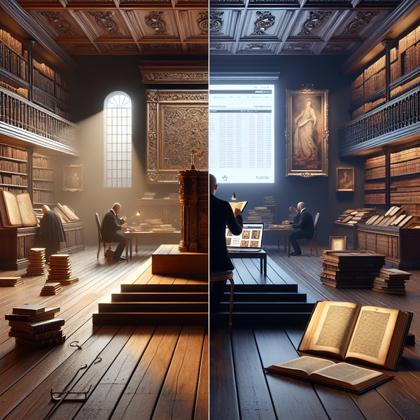 Enchères en ligne vs salle des ventes : que choisir pour les livres anciens ?