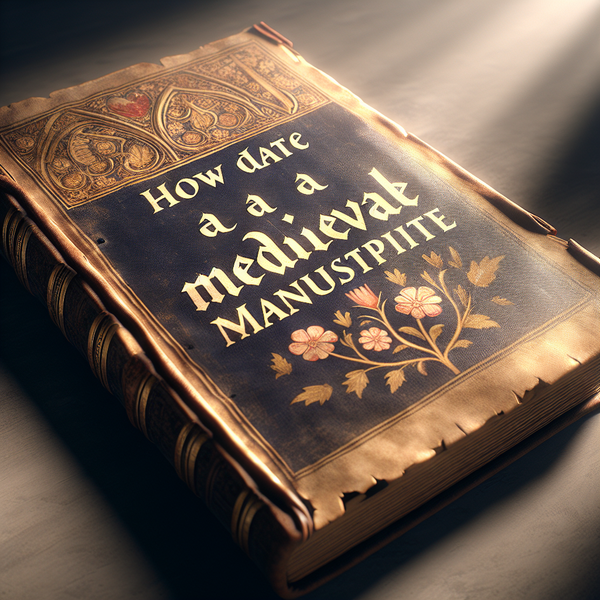 Comment dater un manuscrit médiéval ?